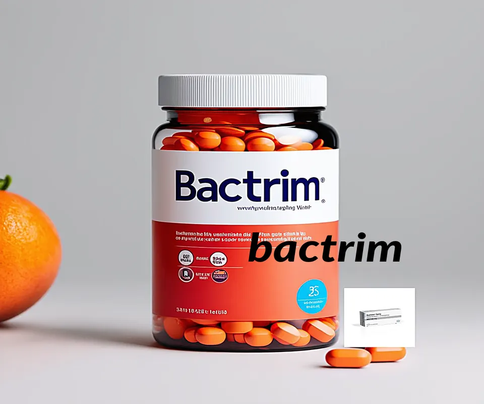 Como se receta el bactrim